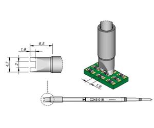 Jbc c245018 SMD della punta dissaldante per T245