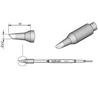 CARTUCCIA C245945 JBC CARTRIDGE BEVEL 2.2 mm PUNTA STILO SALDATORE ORIGINALE