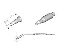 JBC C250413 punta per saldare in alluminio per 2 a, scalpello