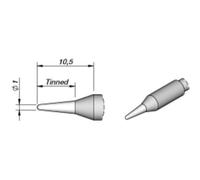 JBC Tools C245041 Punta di saldatura Forma tonda, dritta Dimensione punta 1.0