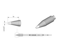 JBC Tools C245406 Punta di saldatura Forma a scalpello, dritta Dimensione punta