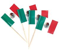 JBCD 200 pz bandiere cupcake topper (Messico)