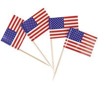 JBCD 200 pz bandiere cupcake topper (Stati Uniti)