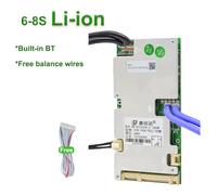 JBD Smart BMS 6S 8S 10S 12S 14S 15S 16S 18S 20S 21S 22S Li-Ion BMS Lifepo4 100A