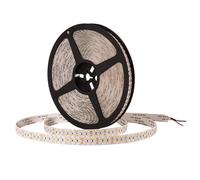 JBdusn 20m Striscia LED 3000K 240LED/m, 24V Nastro LED Luminoso 15mm Adesive Luci LED Strip Light Flessibili Tagliabile Luce Nastro Luminoso per Camera Cucina TV Decorazione (Senza Alimentatore)