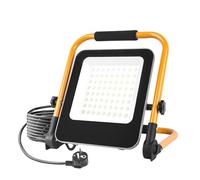 JBdusn Faretto LED da Cantiere 50W, Faro da Lavoro Super Luminoso con Spina, Luci da Lavoro Portatile 6000K con cavo da 2m, Proiettore da Lavoro per officina, garage e giardino