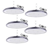 JBdusn Faretto LED UFO 300W, 5pcs LED High Bay Light Hall Proiettore Officina Lampada Illuminazione magazzino, Lampada Interni Industriale per Stadio coperto
