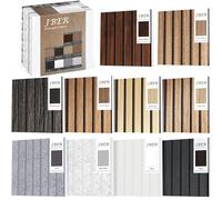 JBER Campionario Colori, Utilizzato per la Selezione dei Colori e la Conferma dei Materiali dei Pannelli Acustici, 20×20×1 cm, 10 colori, Senza Legno
