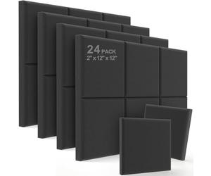 JBER - Pannelli rotondi in schiuma fonoassorbente per studio acustico, 2 x 30,5 cm 24 Pack Scarpette a strappo Voltaic 3 Velcro Kids - Bambini