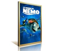 JBHJJB Poster del film "Alla ricerca di Nemo", stile retrò, con cornice, decorazione moderna per la camera da letto, 20 x 30 cm