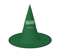 JBJGKHLP Bandiera dell'Arabia Saudita Stampa Cappello da Strega di Halloween Unisex Carnevale Cosplay Party Fashion Cap Accessorio Costume