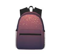 JBJGKHLP Borsa a tracolla doppia leggera impermeabile impermeabile con stampa cielo blu navy e stelle per escursioni di viaggio