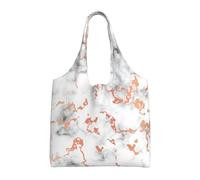 JBJGKHLP Borsa a tracolla in tela extra large con stampa a schizzi di rame, per shopping, viaggi, spiaggia, uso quotidiano