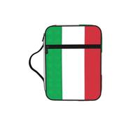 JBJGKHLP Borsa portaoggetti con stampa bandiera italiana, impermeabile, regalo religioso per uomini e donne, casa, chiesa, viaggio