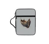 JBJGKHLP Borsa portaoggetti con stampa di barche vichinghe, impermeabile, regalo religioso per uomini e donne, casa, chiesa, viaggi
