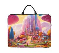 JBJGKHLP Candy Land Print 14 Pollice Custodia Del Computer Portatile Del Manicotto Del Computer Borsa Per Scuola Ufficio