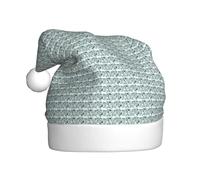 JBJGKHLP Cappello natalizio con stampa di cani e gatti che piovono per adulti, unisex, per feste di Natale