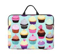 JBJGKHLP Cupcake Modelli Stampa 14 Pollice Laptop Case Sleeve Computer Portatile Borsa Per Scuola Ufficio Viaggi Uso quotidiano