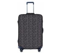 JBJGKHLP Custodia protettiva universale impermeabile per valigie da viaggio e lavoro, con stampa gotica, viola e nero, bianco, M, Organizer per borse