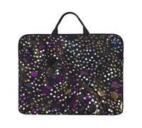 JBJGKHLP Glitter Paillettes Spot Print 14 Pollice Laptop Case Sleeve Computer Borsa Portatile Per Scuola Ufficio Viaggi Uso quotidiano