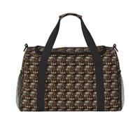 JBJGKHLP Guitar Collection Print Versatile Borsa da viaggio a mano pieghevole a tracolla Tote Business Trip Outdoor Carry-On