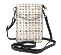 JBJGKHLP Introduzione di varie verdure Stampa Donna Borsa a tracolla Elegante Borsa Del Telefono per il Viaggio Uso quotidiano Regalo Pendolarismo