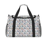 JBJGKHLP Llama Alpaca Cactus Stampa Versatile Mano Borsa Da Viaggio Pieghevole A Spalla Tote Business Trip Outdoor Carry-On