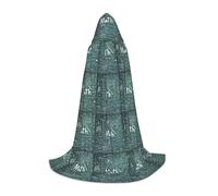 JBJGKHLP Mantello con cappuccio unisex con stampa di lezioni di matematica, per carnevale, Halloween, cosplay, Natale, comodo, elegante