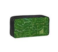 JBJGKHLP Matematica Domanda Stampa Semplice Spaziosa Penna Caso Cancelleria Ufficio Organizer Pouch Leggero Storage Pen