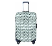 JBJGKHLP Raining Cats & Dogs Stampa Valigia Universale Elastico Bagagli Protector Impermeabile Viaggi Affari Vacanza, Nero , S, Bagaglio a mano
