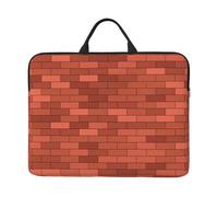 JBJGKHLP Red Brick Wall Texture Print 14 Pollice Laptop Case Sleeve Computer Borsa Portatile Per Scuola Ufficio Viaggi Uso quotidiano