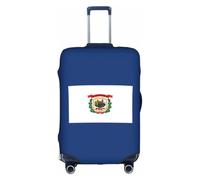 JBJGKHLP West Virginia - Custodia protettiva universale impermeabile per valigie da viaggio e lavoro, bianco, XL, Organizer per borse