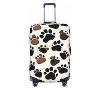 JBJGKHLP Zampa di cane stampa universale valigia elastica bagagli Protector impermeabile viaggio vacanza d'affari, Nero , S, Bagaglio a mano