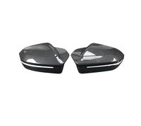 JBJXFAMAY Copertura dello specchietto retrovisore Laterale Copertura Protettiva Specchietto Retrovisore LHD per B&MW X3 G45 G48 2025(Modello in Fibra di Carbonio)