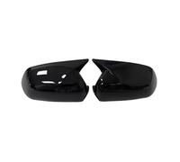 JBJXFAMAY Copertura dello specchietto retrovisore Laterale Copertura Specchietto Retrovisore Laterale Auto per VW per Polo 2005-2009(Nero Lucido)