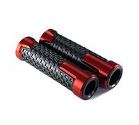 JBJXFAMAY Manopole per Manubrio Moto Manopole per Ducati per Multistrada 950 1100 1260 1200 S Sport per Grand Tour Manubrio Moto(Rosso)