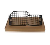 JBJXFAMAY per B&MW F800R F800GS ADV F 650 700 800 GS Coprifaro per Motocicletta Protezione Fari Griglia di Protezione Copertura Faro A Mano Griglia Protezione per fari(Nero)