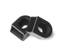 JBJYGSG 2 Paia di Protezioni for pedivelle in Silicone for Bicicletta, Guaina in Silicone for Pedali, Custodia Protettiva for Bici da Strada, Accessori for Ciclismo per Mountain Bike(Black)