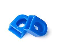 JBJYGSG 2 Pezzi di Protezione for pedivella in Silicone for Bicicletta, for Pedali, for Mountain Bike, Accessori for Ciclismo per Mountain Bike(Blue-2PCS)
