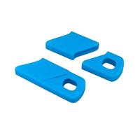 JBJYGSG 2 Set di Protezioni for pedivelle da Bici da Strada, Protezioni for pedivelle in Silicone, Protezioni for pedivelle per Mountain Bike(Xie Blue)
