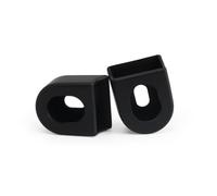 JBJYGSG 4 Pezzi Protezioni for guarnitura for Bicicletta in Silicone Tappi protettivi for pedivelle for Bici da Strada e Montagna Accessori for Ciclismo Resistenti all'Usura per Mountain Bike(Black)