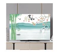 JBJYGSG Copertura Per Tv Universal TV Cover Protective Household Cover Cloth Machine Washable Soft And Silky TV Decoration 32-75 Inch(Color-14,55 Inch)