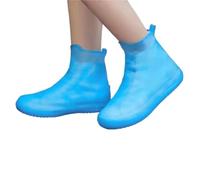 JBJYGSG Copriscarpe impermeabili in silicone antiscivolo for stivali da pioggia unisex, protezione for scarpe da ginnastica for esterni, protezione for le giornate di pioggia(Blue,XL)