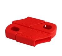 JBJYGSG Guaine protettive in Silicone for pedivelle for Bicicletta, 8 Pezzi, Protezione Protettiva for pedivella for Bicicletta per Mountain Bike(Red)