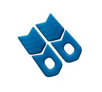 JBJYGSG Protezione for pedivella Mountain Bike Bielle Guarnitura Integrata in Silicone for Braccio for Bicicletta Candela Protezione PE per Mountain Bike(Blue)