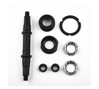 JBJYGSG Set di assali for Movimento Centrale for Bicicletta | For componenti ciclistici con supporto for cuscinetti a tazza, foro quadrato in acciaio multi-dimensione da 68 mm