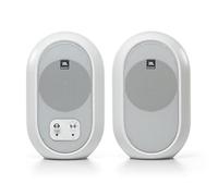 JBL 1 Series 104 Compact Powered Desktop Reference Monitors Bluetooth Version - White (sold as pair)