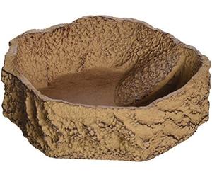 JBL 71085 - biberon, Bere e Bagno Ciotola per Animali da terrario Rettile Bar, Grande, Sabbia