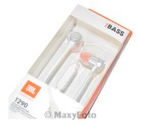 JBL AURICOLARE ORIGINAL STEREO PURE BASS MICROFONO PURE BASS T290 SILVER 794466A