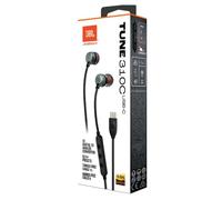 Jbl Auricolare Originale In-ear Pure Bass 310c Usb-c Black Per Meizu 20 Classic